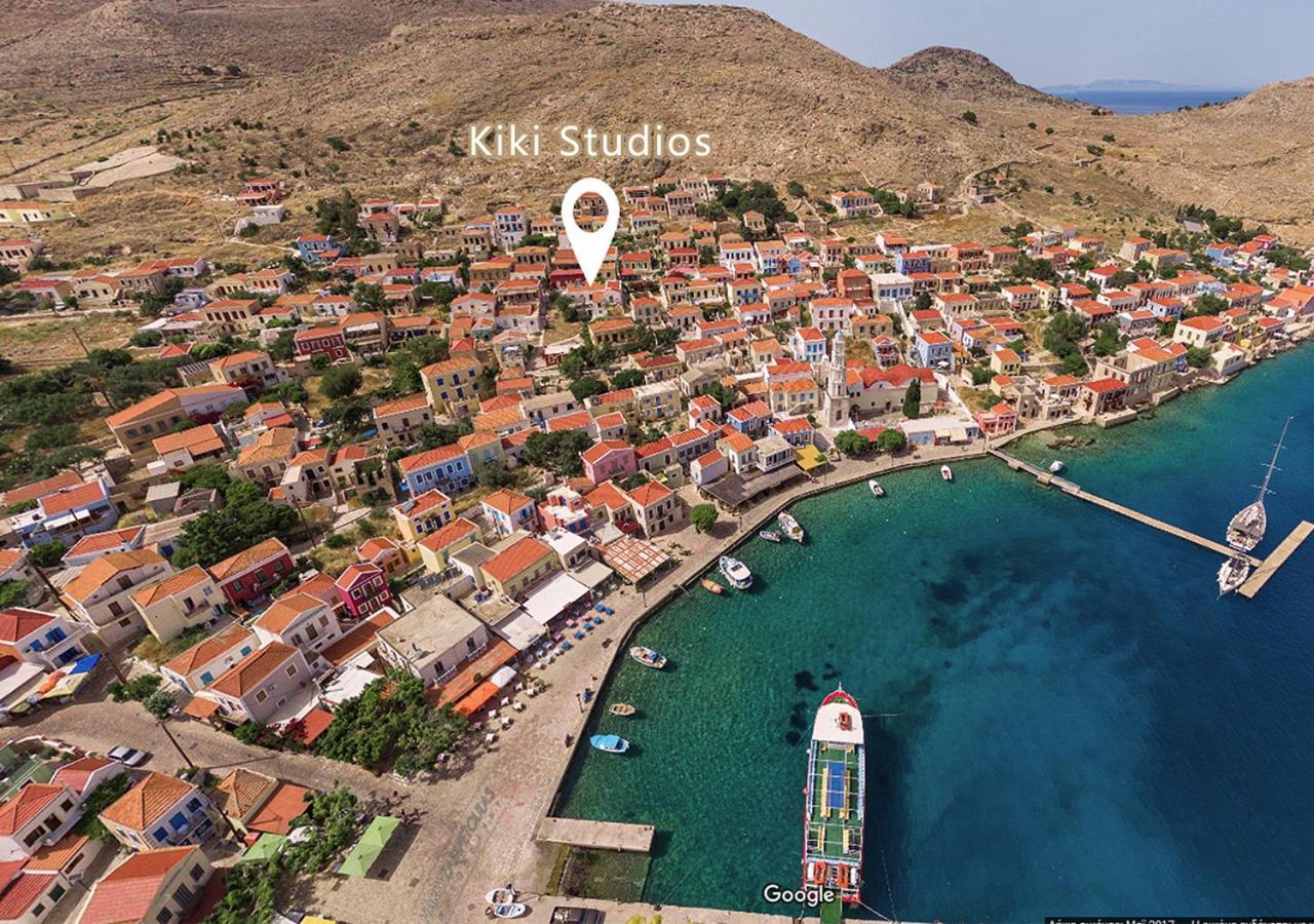Kiki&Nina Daire Chalki Town Dış mekan fotoğraf